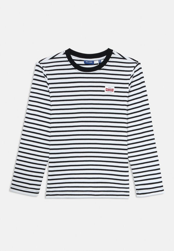 ONLY & SONS junior OSJDAWSON REG LS STRIPE TEE VD