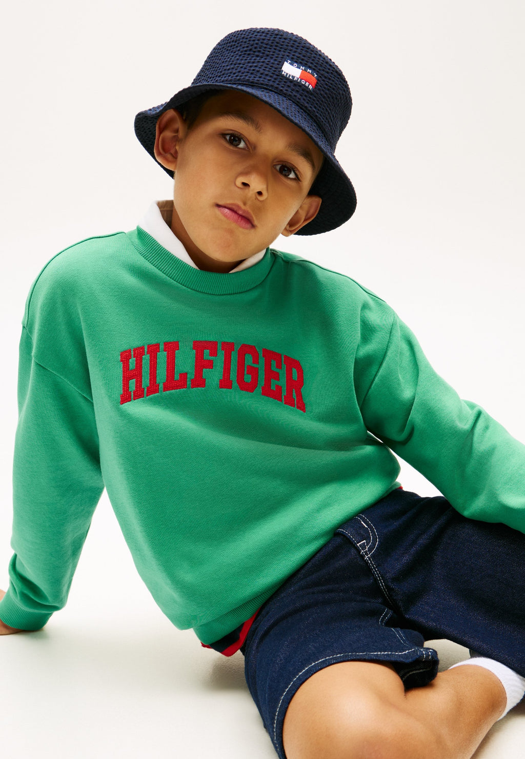 LOGO TERRY CREW NECK SWEATSHIRT Media 5