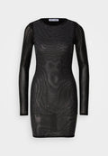 DOME STUDS LONG SLEEVE DRESS Media 1