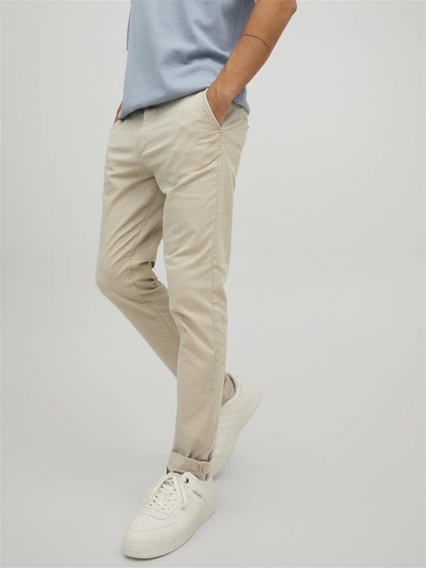 Jack & Jones JPSTMARCO FURY NOOS - Chinos - Beige