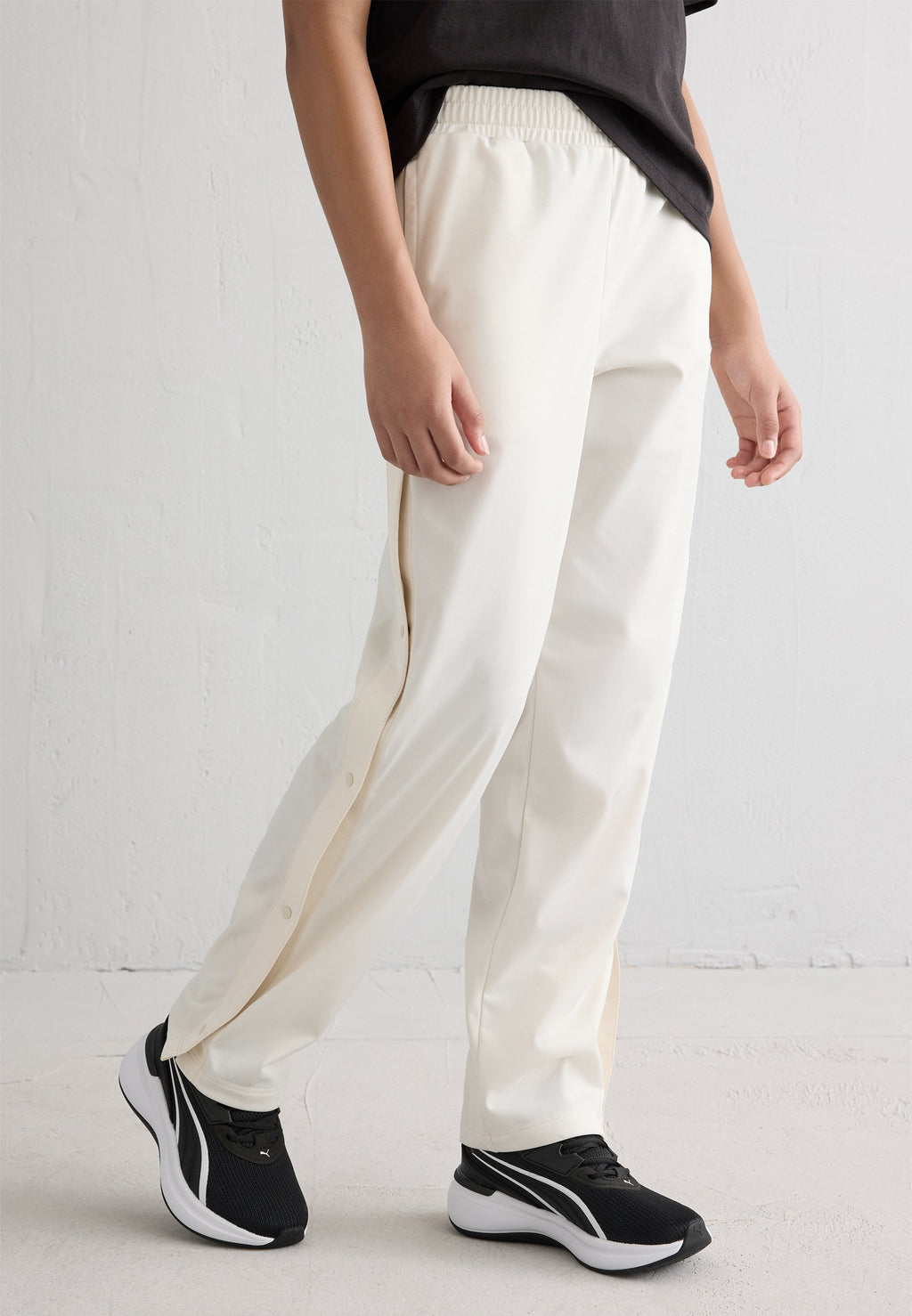 Puma WARDROBE RELAXED POPPER PANTS UNISEX