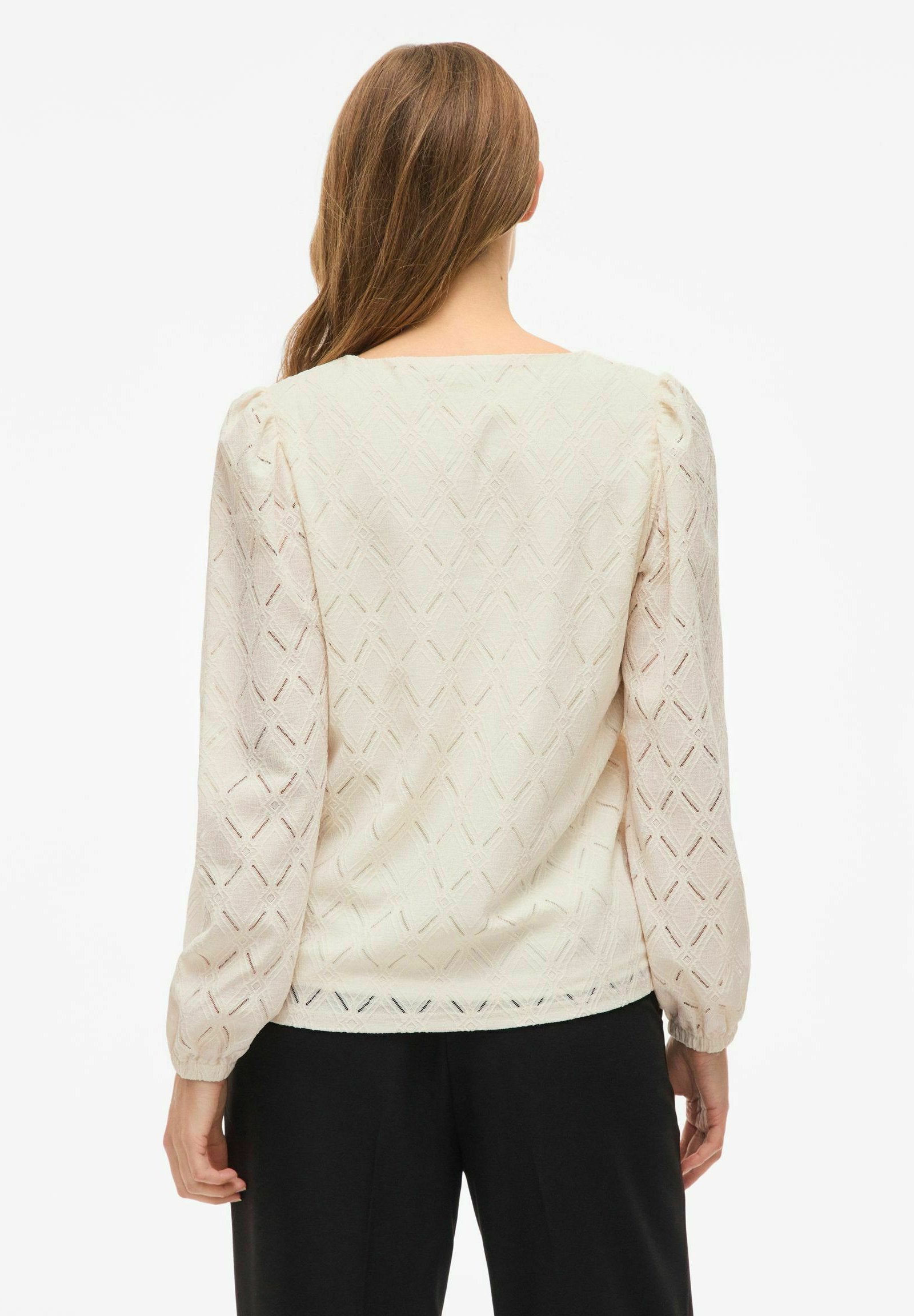 VILA Long Sleeved VIFERO V-neck