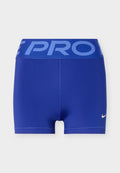 Nike Performance SCULPT SHORT - Leggings - old royal/white