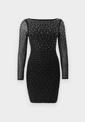 FLORA BOAT NECK DRESS Media 1