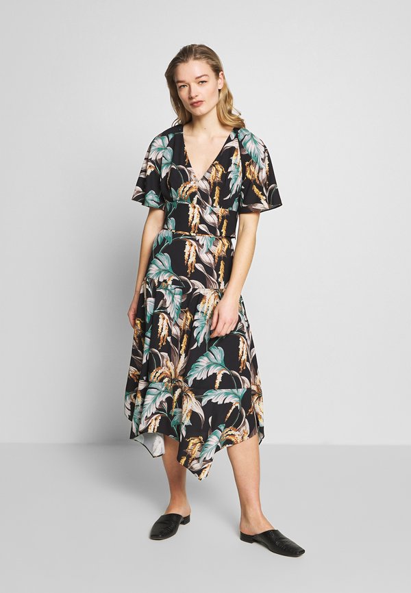 Whistles TROPICAL FLORAL SAMIRA SKIRT