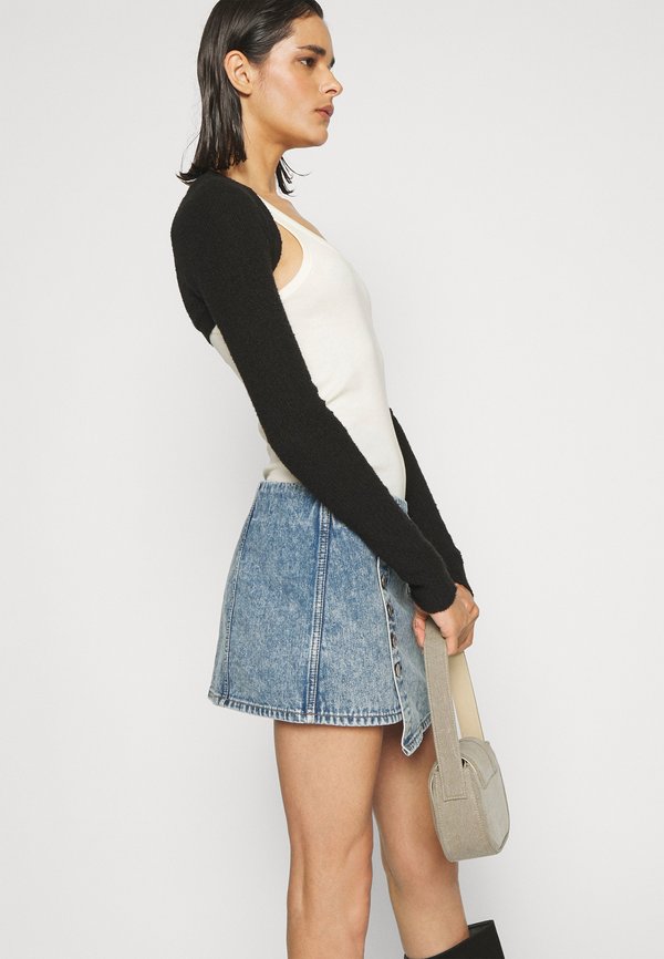 RE/DONE WRAP SKIRT
