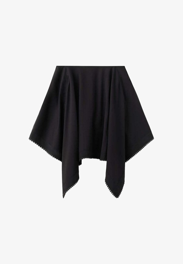 Mango ADULT - A-line skirt - czarny