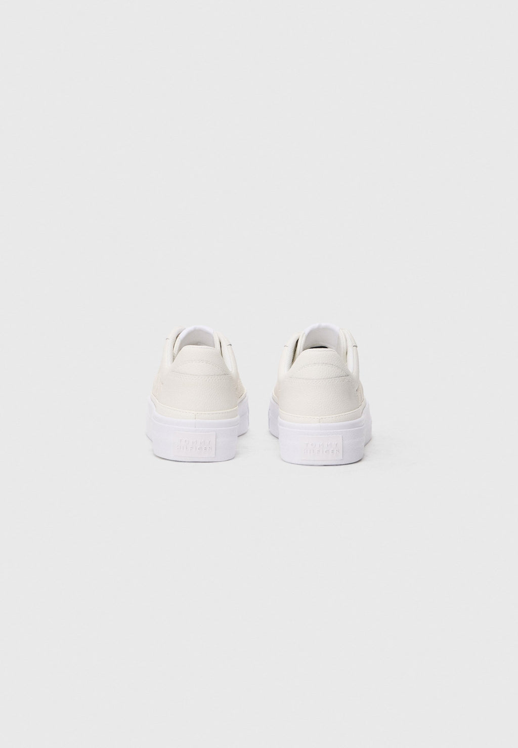 TH MONOGRAM QUILTED LEATHER PLATFORM TRAINERS Media 3