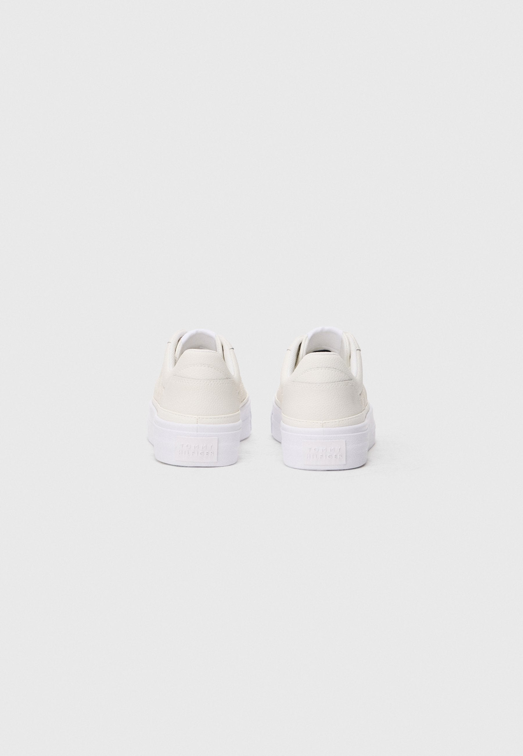 TH MONOGRAM QUILTED LEATHER PLATFORM TRAINERS Media 3