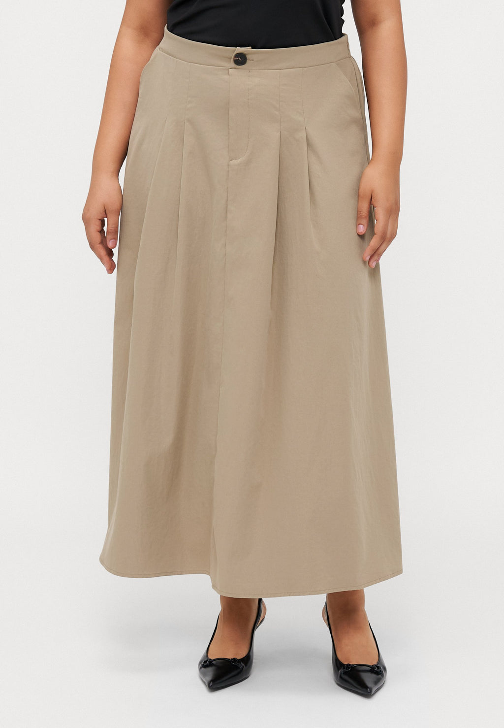 CARCALAZA LONG PLEAT SKIRT Media 3