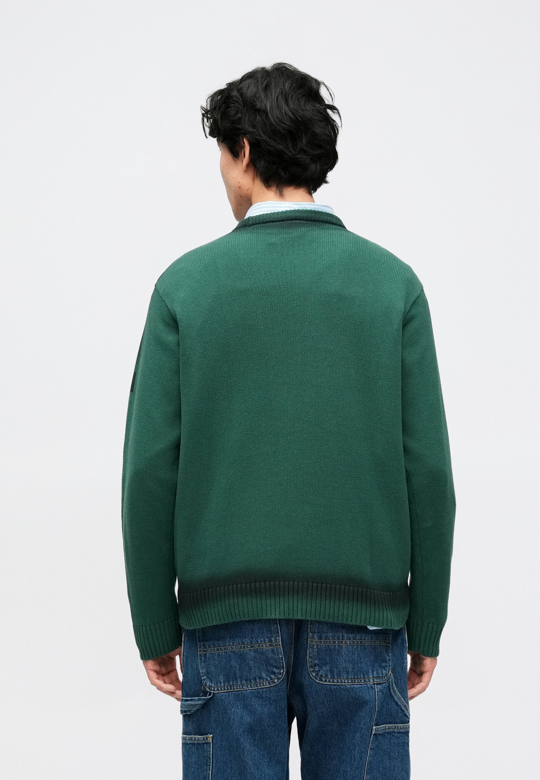 HUF MICKEY SPRAY CREW NECK SWEATER UNISEX