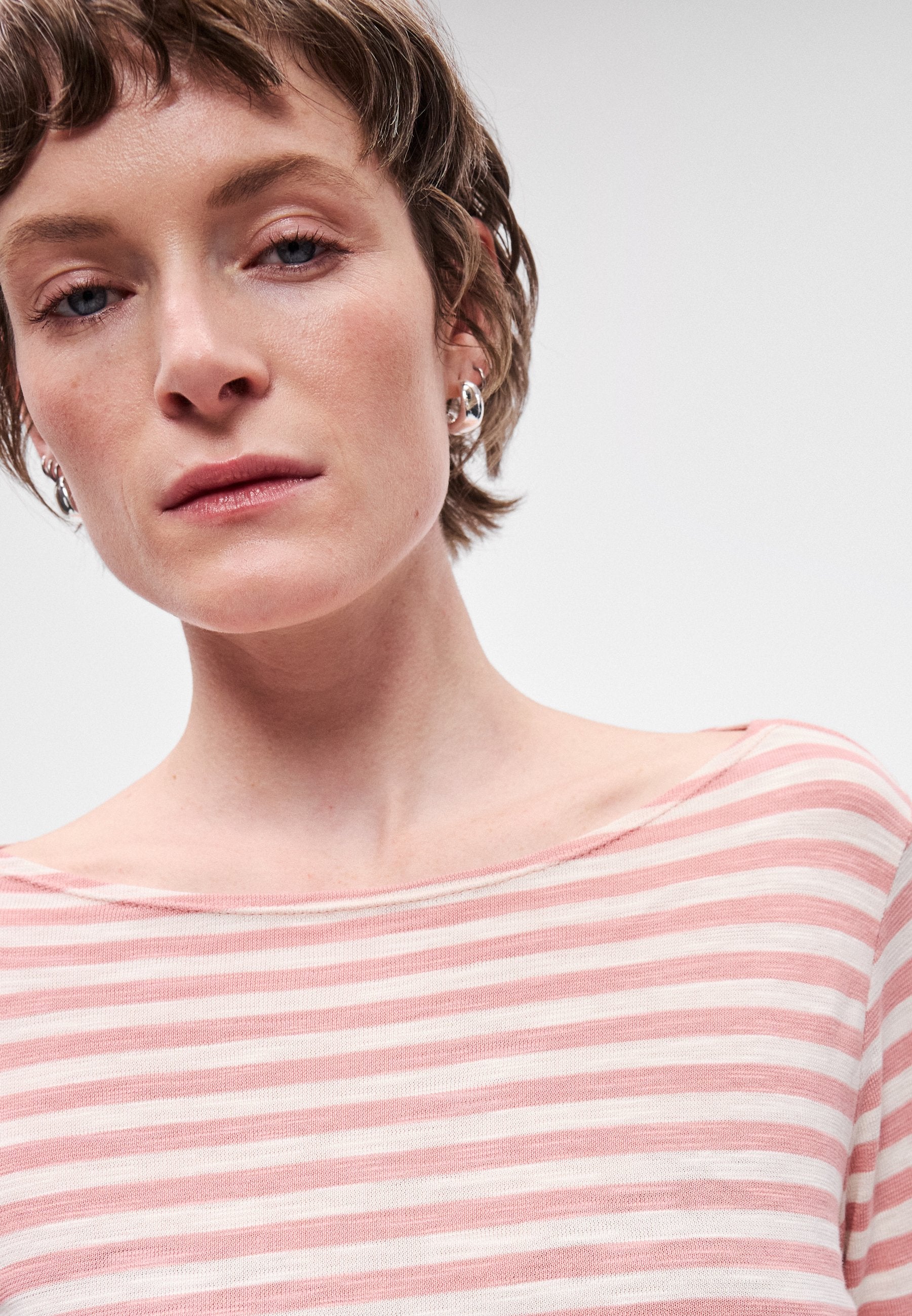 Marc O'Polo LONG SLEEVE BOAT NECK STRIPED