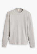 Levi's® THERMAL TEE - Long sleeved top - light gray htr bros bc03