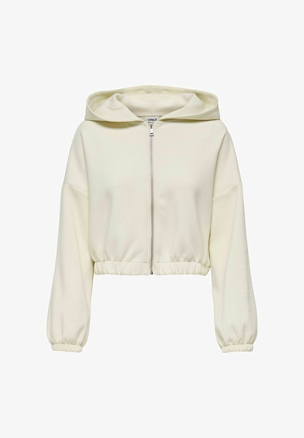 ONLY Zip-up sweatshirt - birch