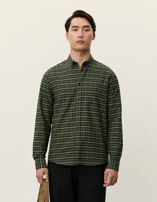Les Deux KONRAD CHECK OXFORD SHIRT