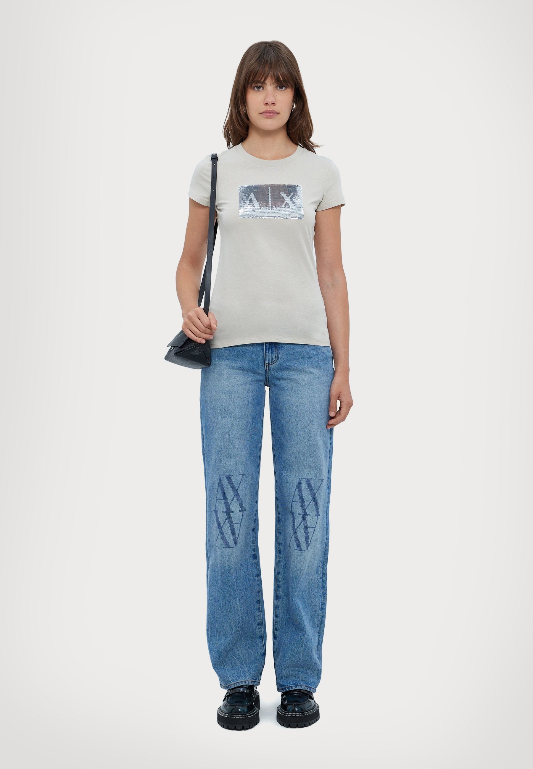 Armani Exchange T-Shirt print Media 2