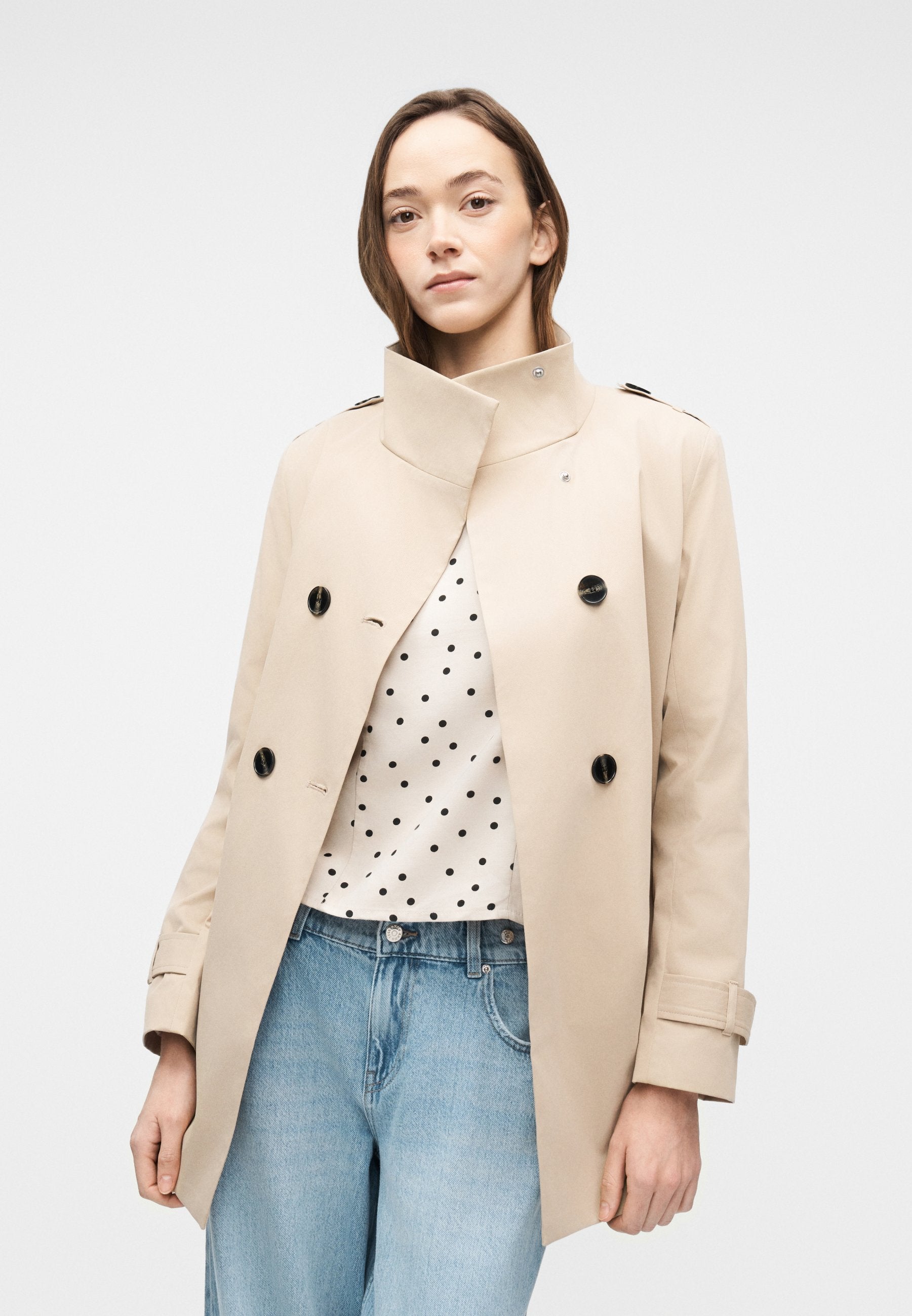 ONLORCHID HIGH COLLAR COAT Media 5