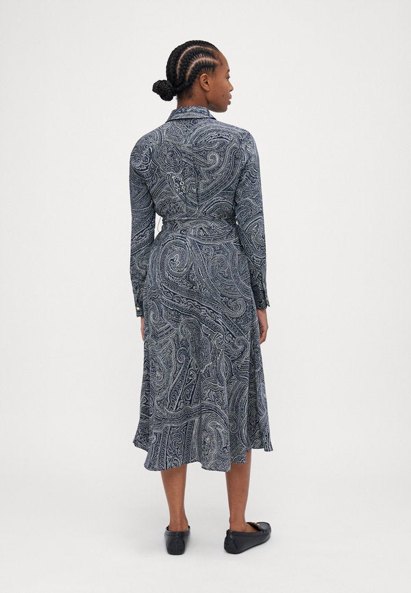 Lauren Ralph Lauren Petite ROWELLA LONG SLEEVE DAY DRESS