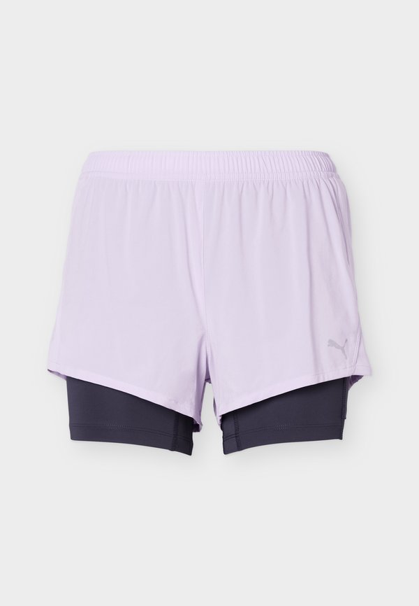 Puma RUN VELOCITY - 2-in-1 shorts - light lavender