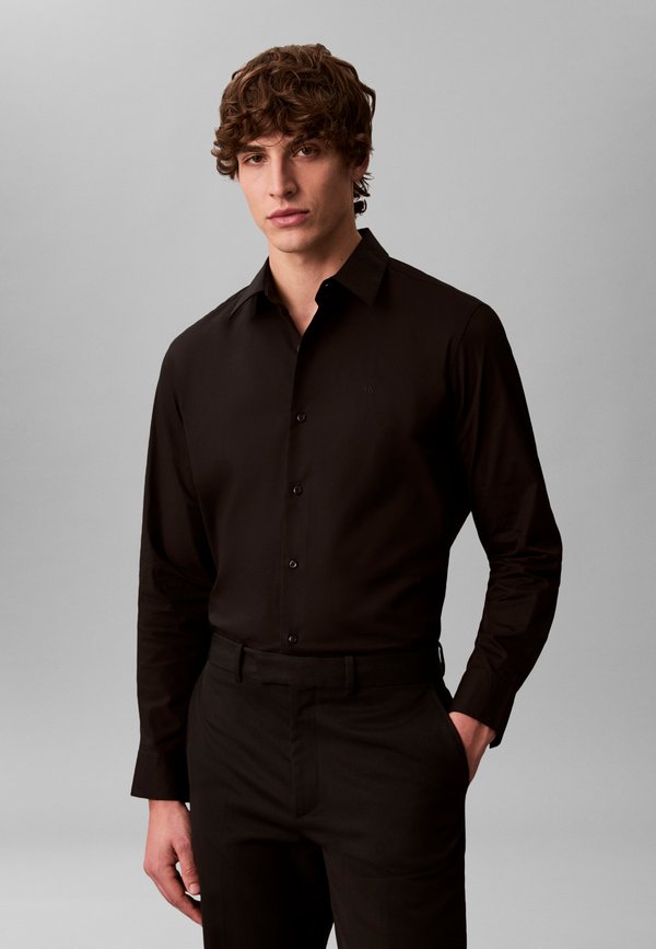Calvin Klein SOLID CLASSIC SHIRT - Shirt - black