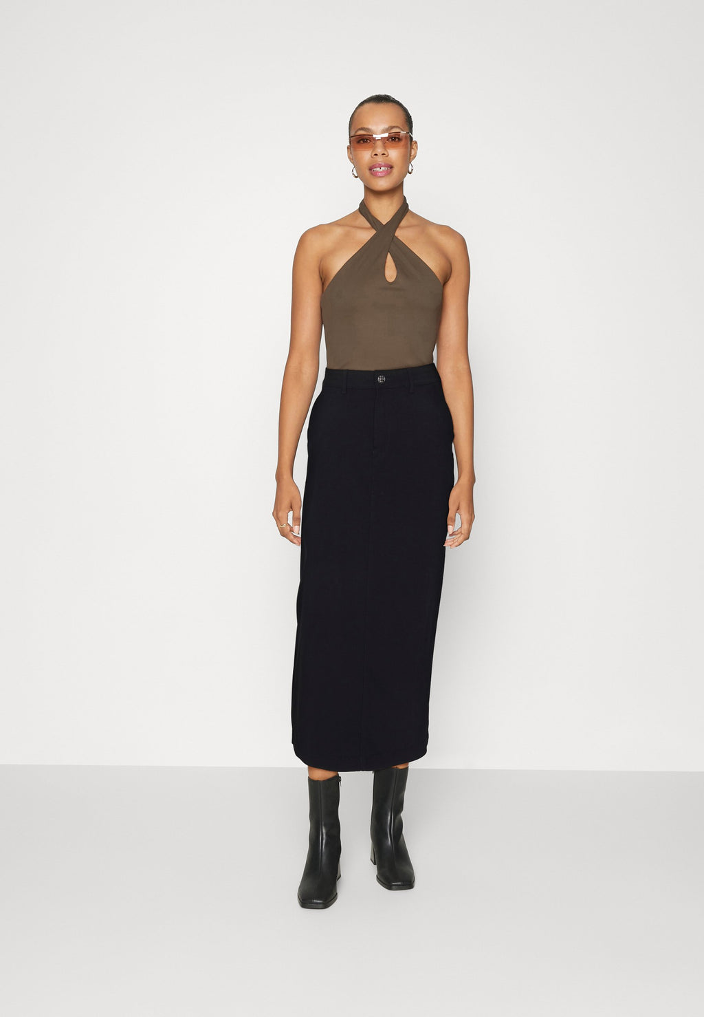 ONLNANNA LONG SLIT SKIRT  Media 2