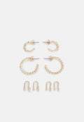 Pieces PCMUTFLY EARRINGS 4 PACK