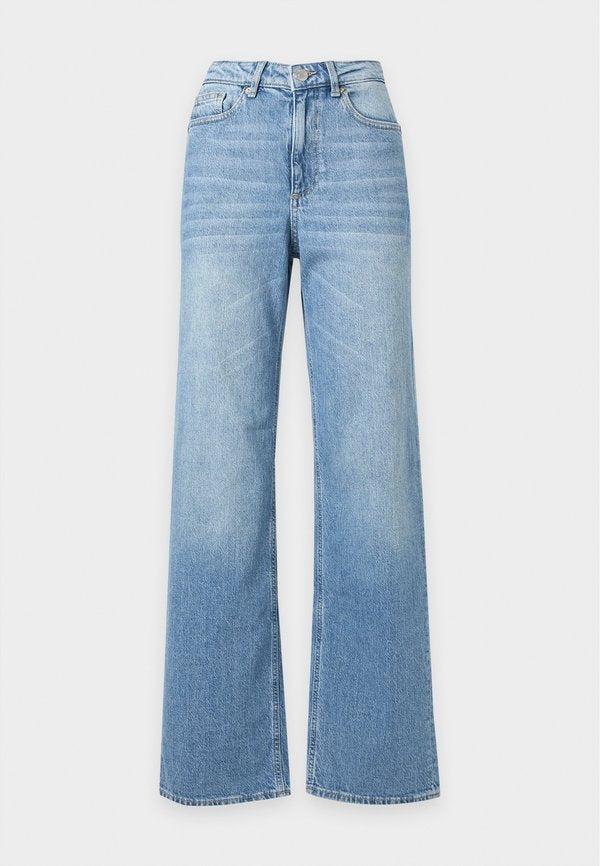 Vero Moda VMTESSA - Wide Leg - medium blue denim