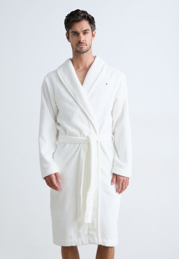 Tommy Hilfiger ORIGINAL ROBE - Dressing gown - optic white
