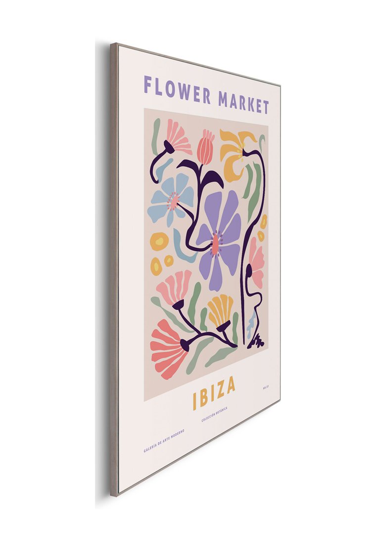 Orange Wallz PASTEL FLOWER MARKET
