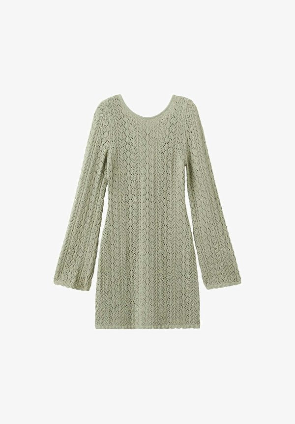 Mango ADULT - Shift dress - light green