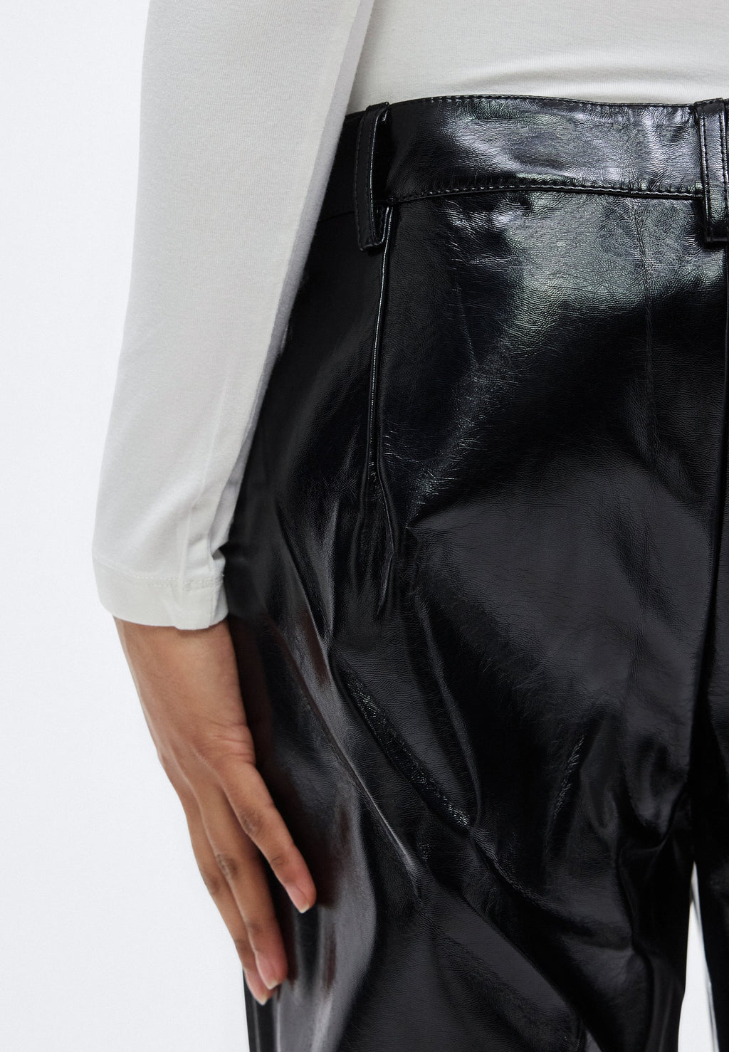 Gina Tricot Petite STRAIGHT TROUSERS