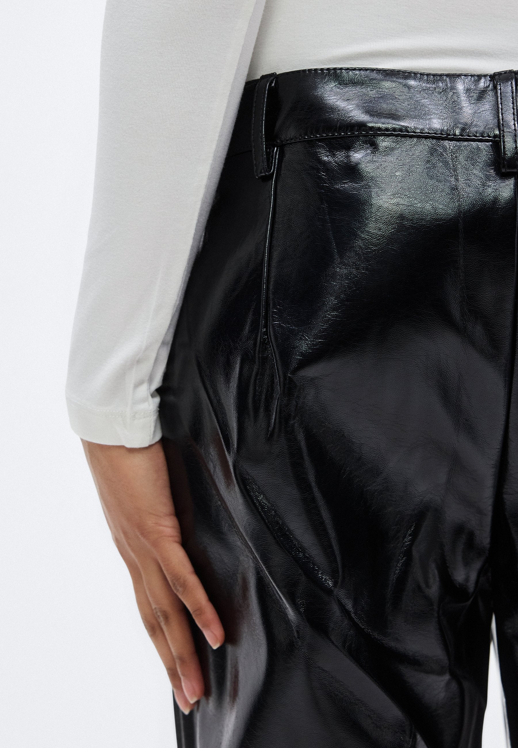 Gina Tricot Petite STRAIGHT TROUSERS