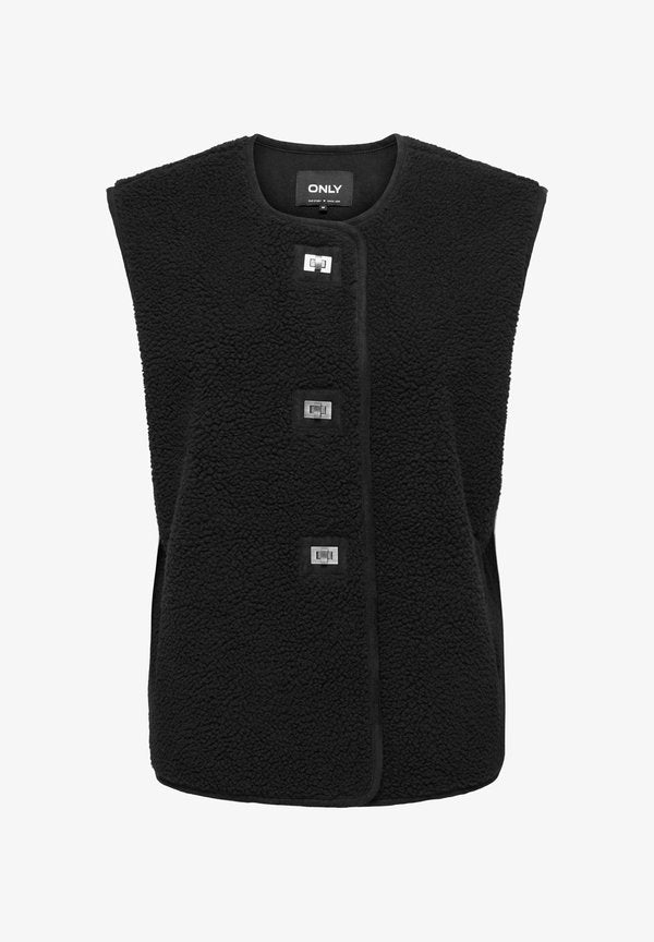 ONLY ONLWENDY - Waistcoat - black
