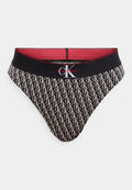 Calvin Klein Underwear HIGH WAIST BIKINI - CK GRAPHIC - Briefs - black