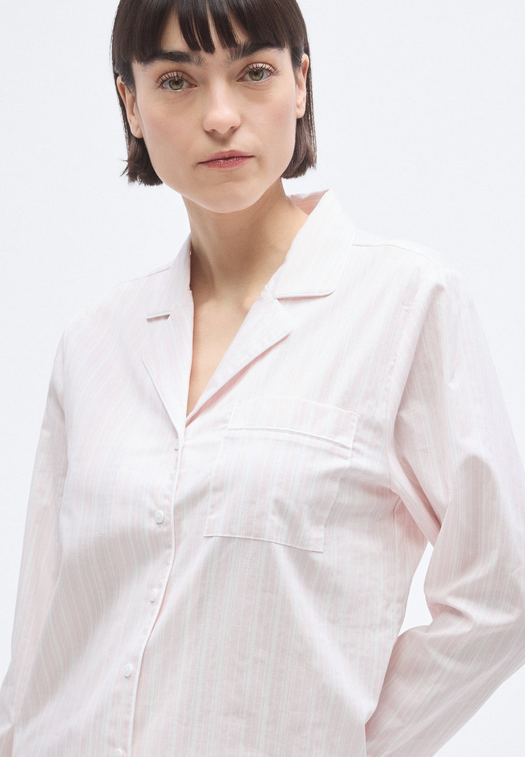 Anna Field COTTON WOVEN STRIPE NIGHTWEAR SET