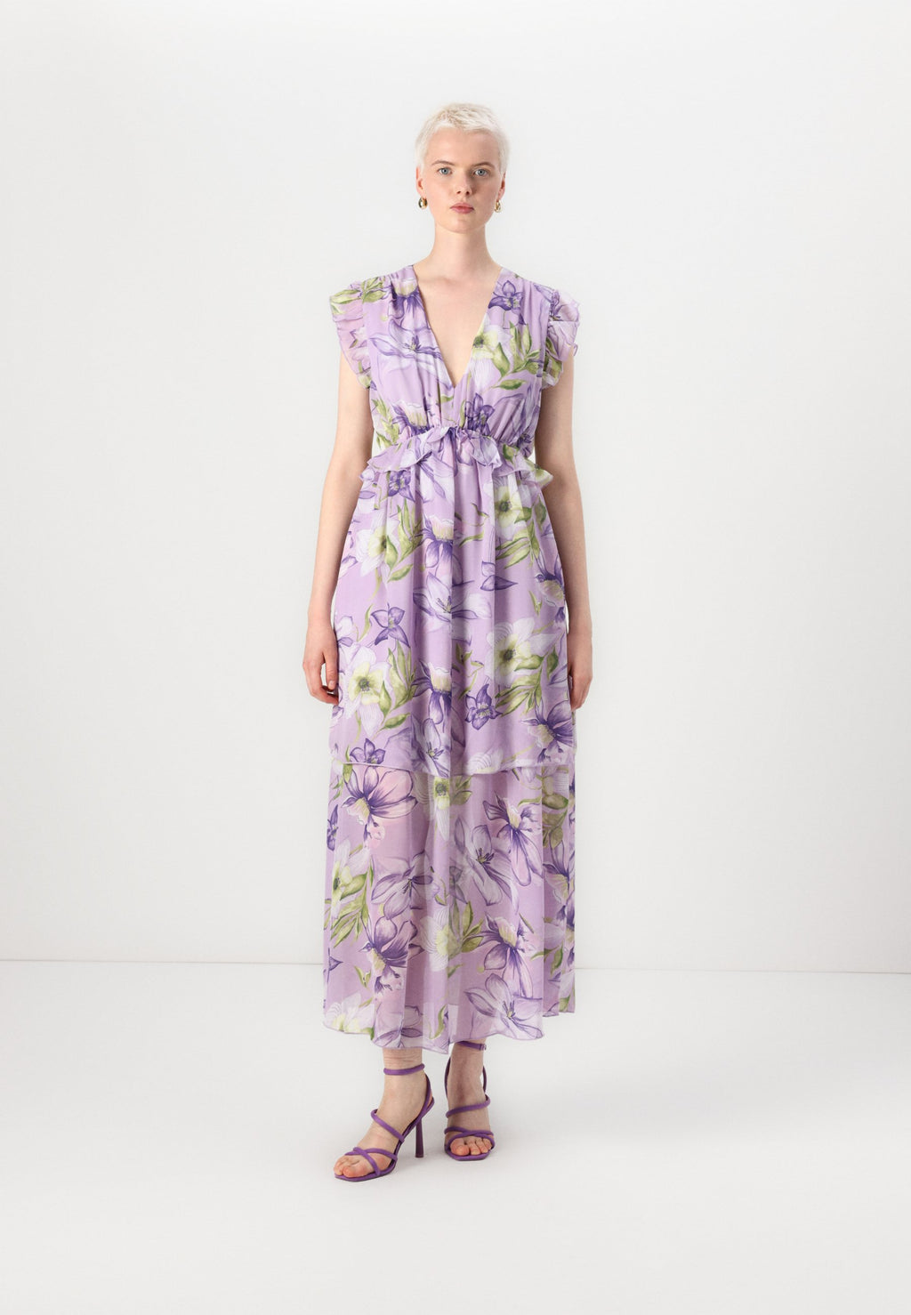 VILA VIALICE FRILL ANKLE DRESS