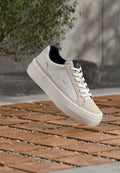 Calvin Klein LACEUP - Trainers - bright white/black