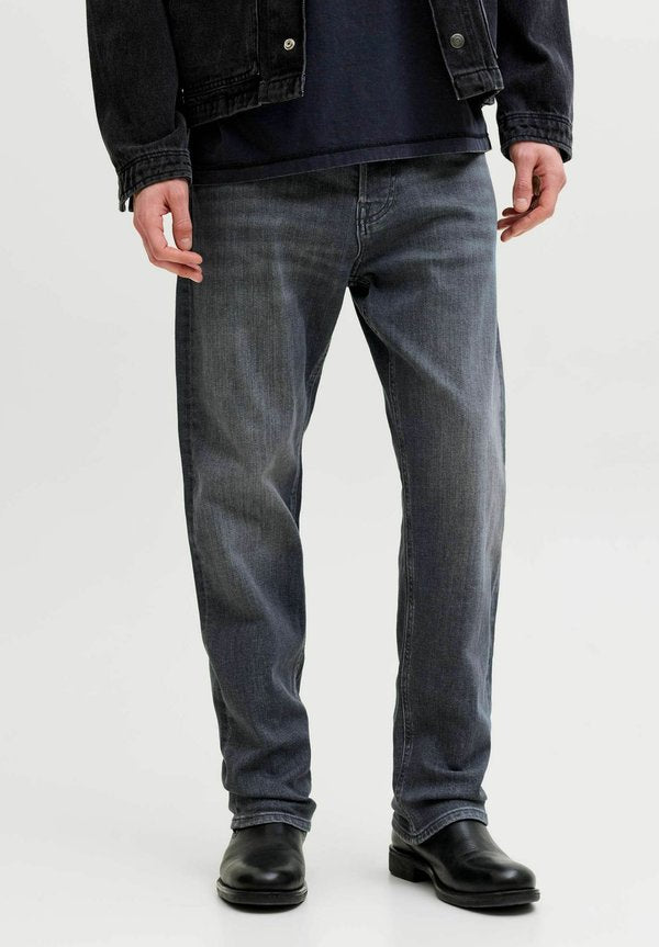 Jack & Jones Relaxed Fit JJICHRIS JJCOOPER GE 676 - Straight leg jeans - grey denim