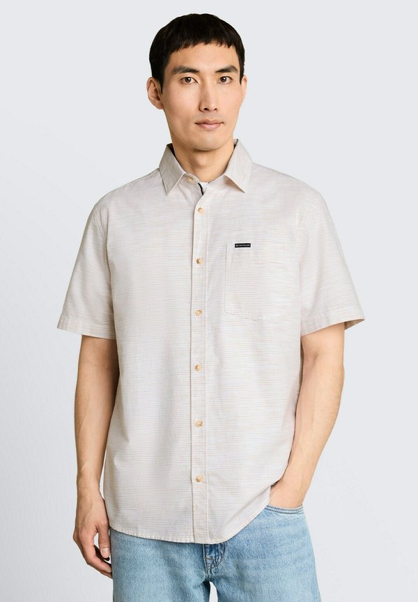 TOM TAILOR Shirt - beige irregular structure