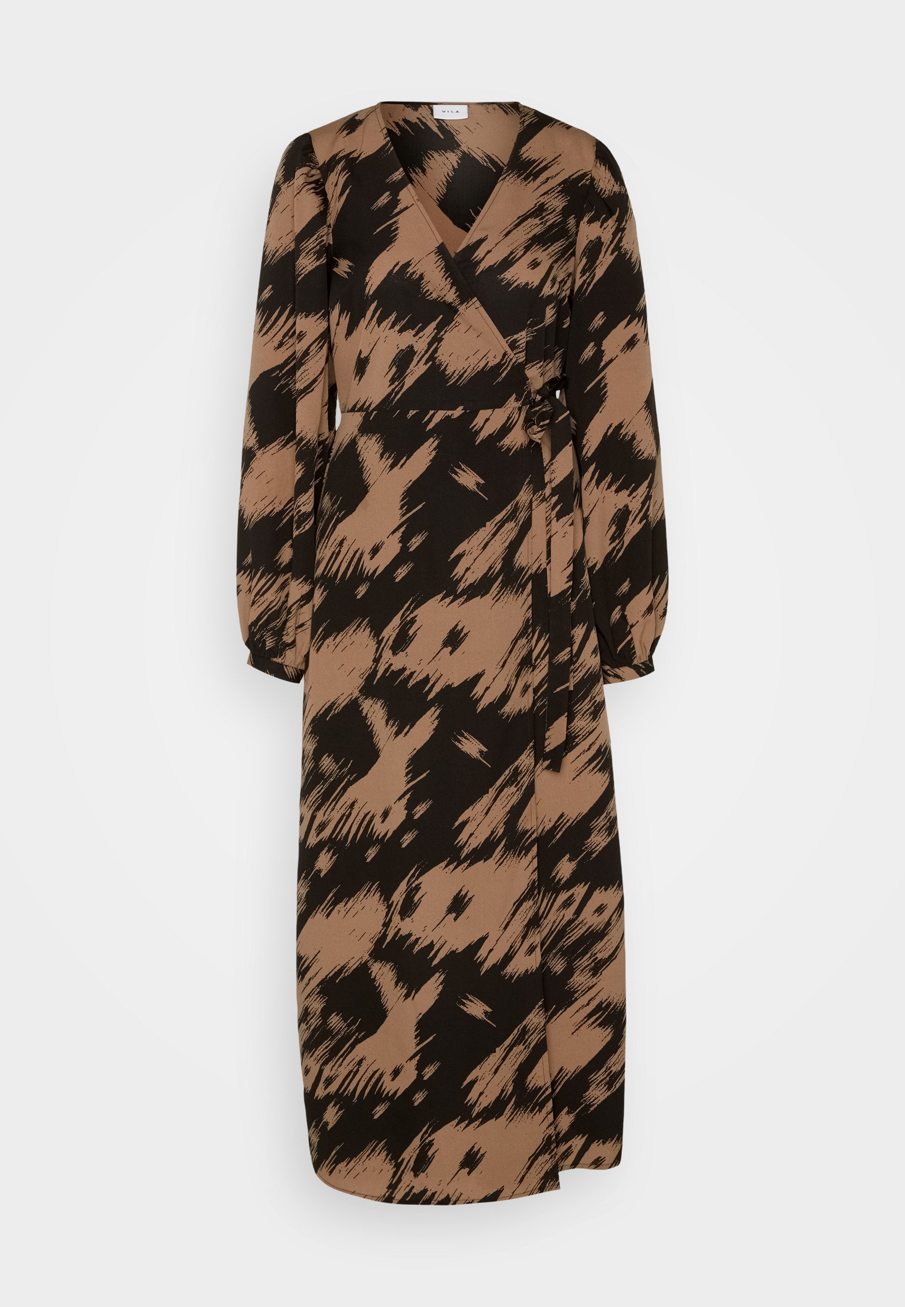 VILA VIJULIETTA MIDI WRAP DRESS