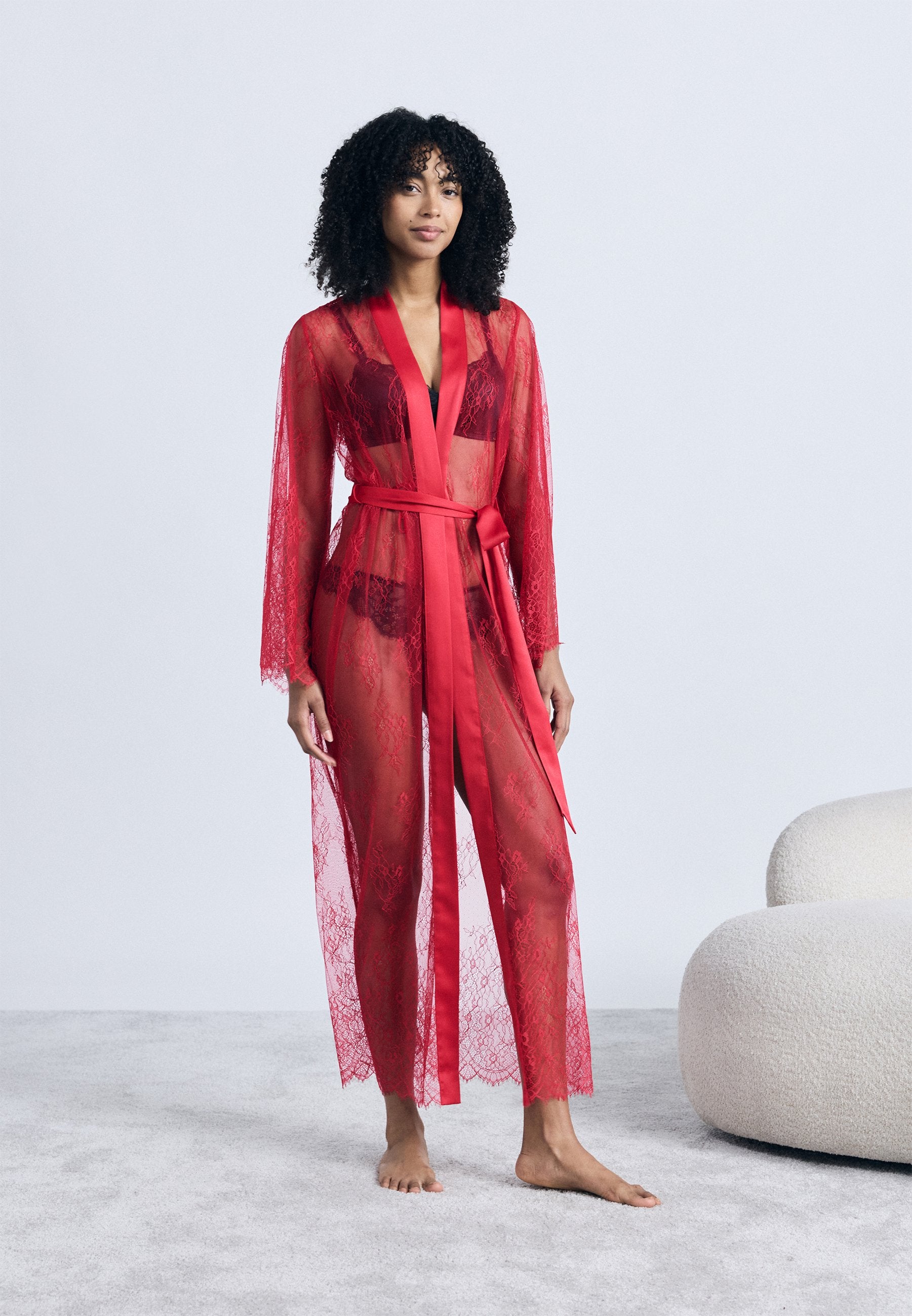 Hunkemöller KIMONO LONG ALLOVER EXCLUSIVE