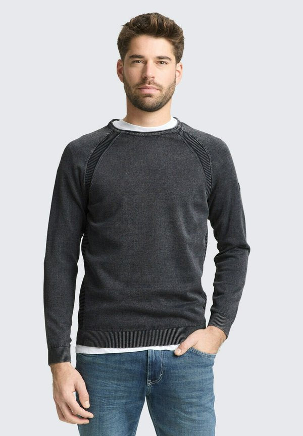 TOM TAILOR PULLOVER - Jumper - sky captain blue