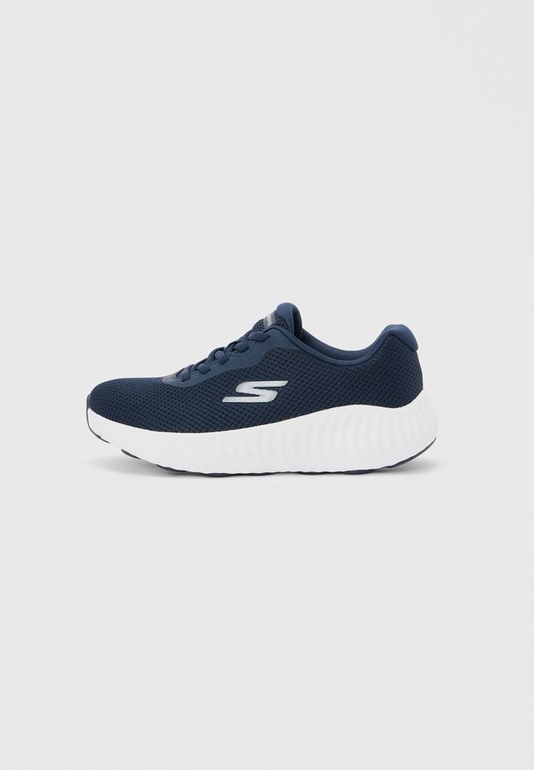 Skechers GO RUN NOW - Trainers - navy/white