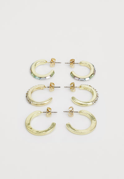 Pieces PCBONU EARRINGS 3 PACK