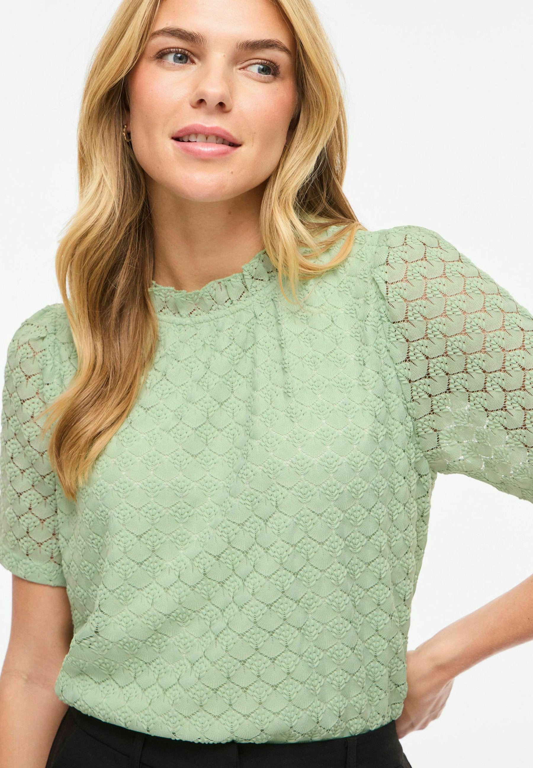 VILA Short Sleeved VIMOKA High neck