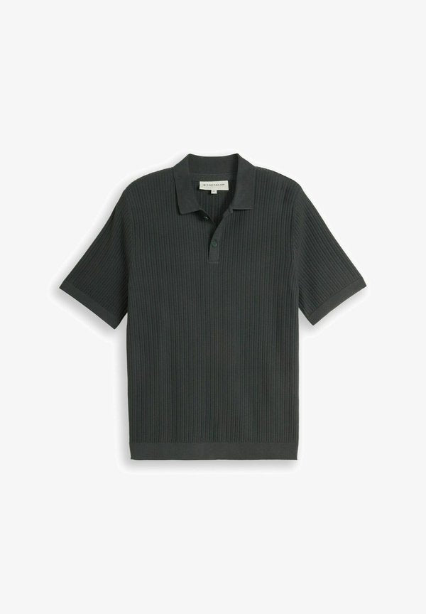 TOM TAILOR Polo shirt - black olive
