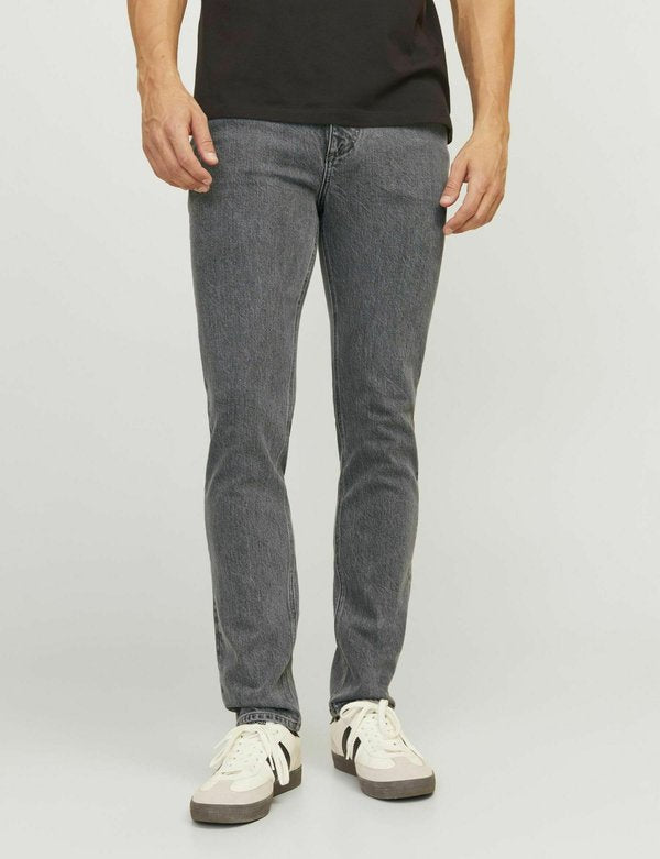 Jack & Jones Regular fit JJICLARK JJEVAN AM 195 - Straight leg jeans - grey denim