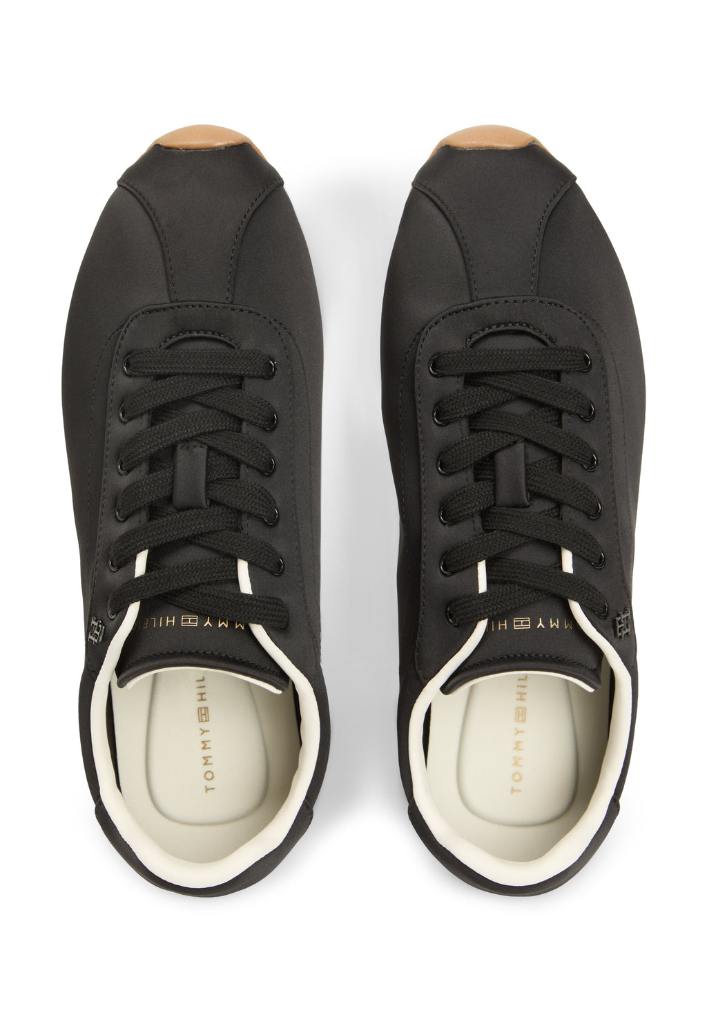 TH MONOGRAM SATIN TRAINERS Media 4