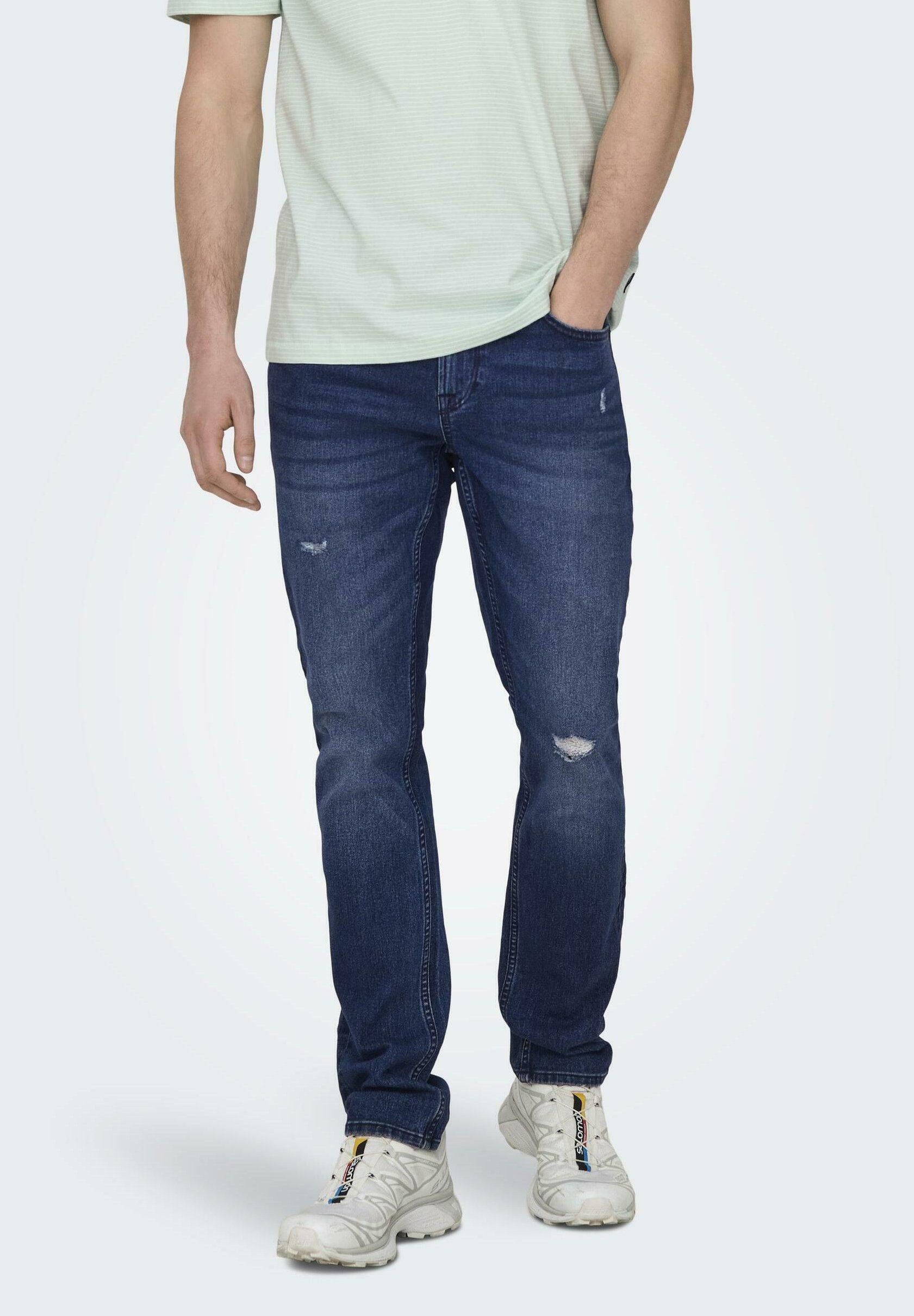 Slim fit ONSLOOM Mid rise Media 3