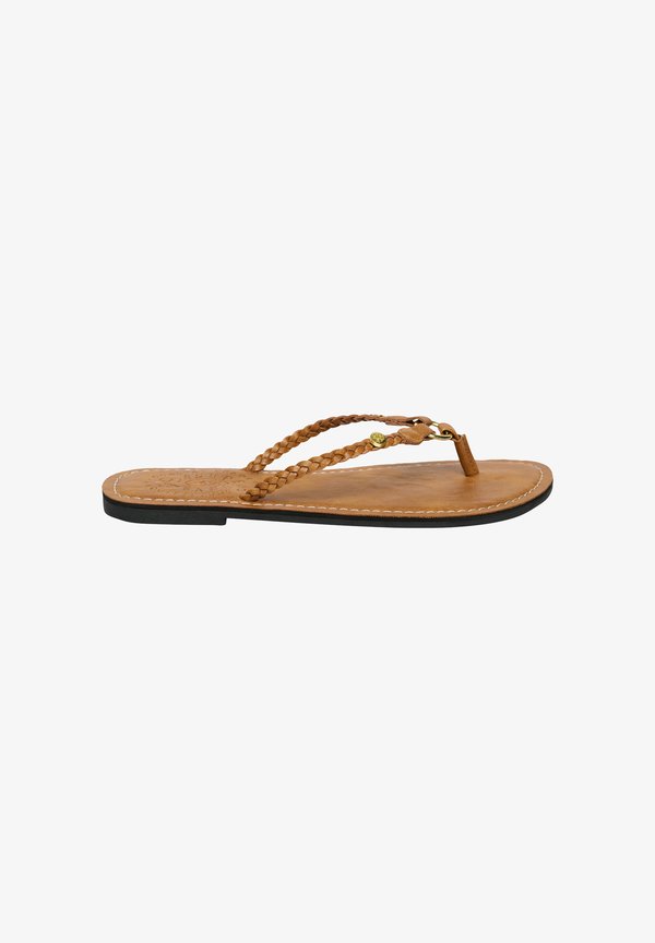 Superdry & Co T-bar sandals - argan oil brown